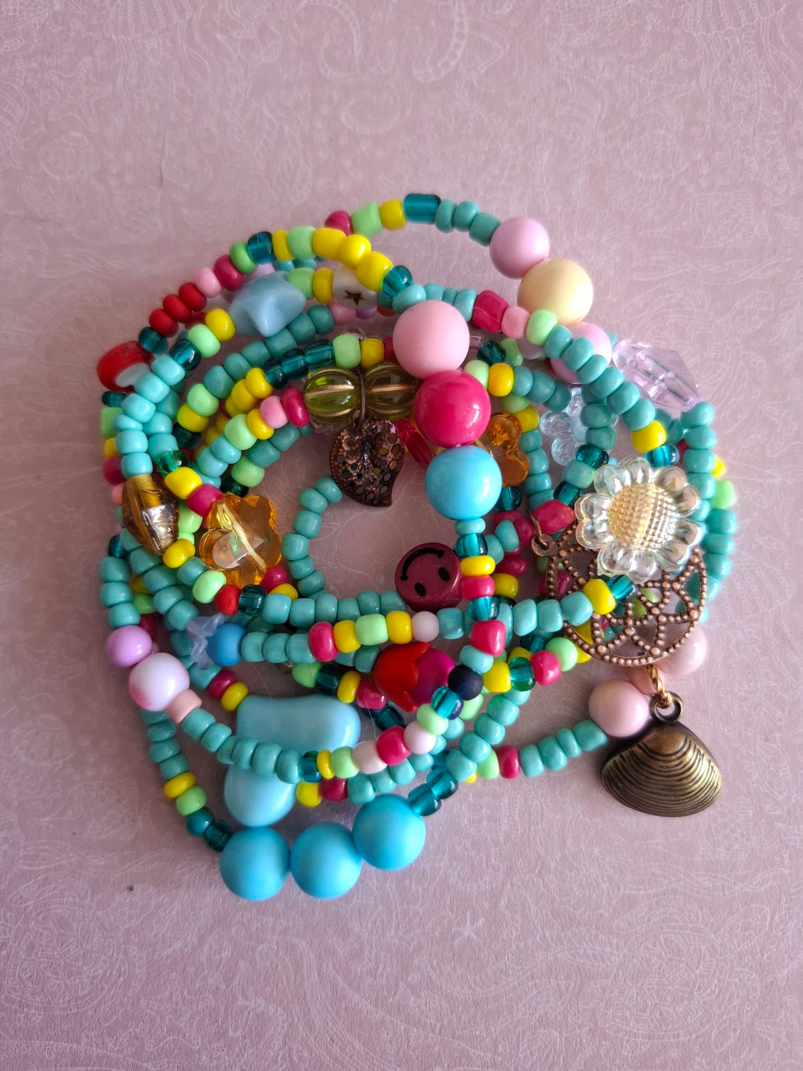 Pulsera enrollable 8x turquesa – photo 2